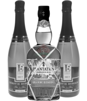 Canchánchara Royale Cocktail (Planteray + Loron Cremant)