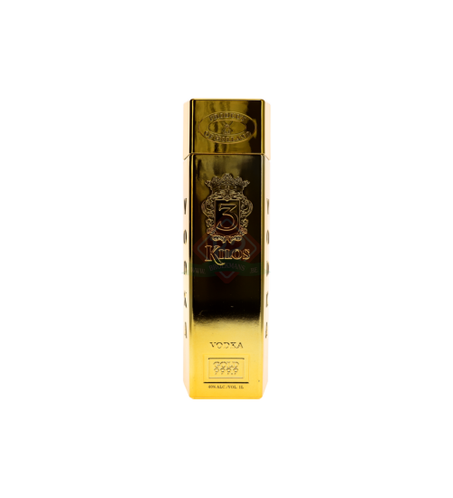 3 Kilos Gold 999,9 Vodka 1l