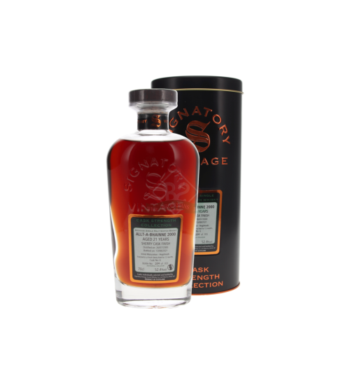 Allt A Bhainne 2000 21y (Signatory - Cask Collection) Incl. Box