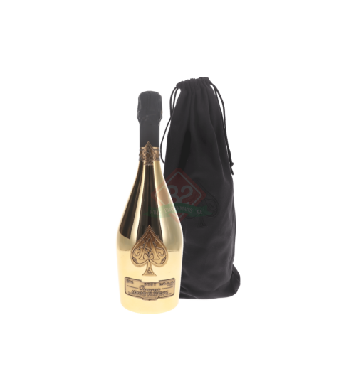 Armand De Brignac Brut Gold Velvet Bag
