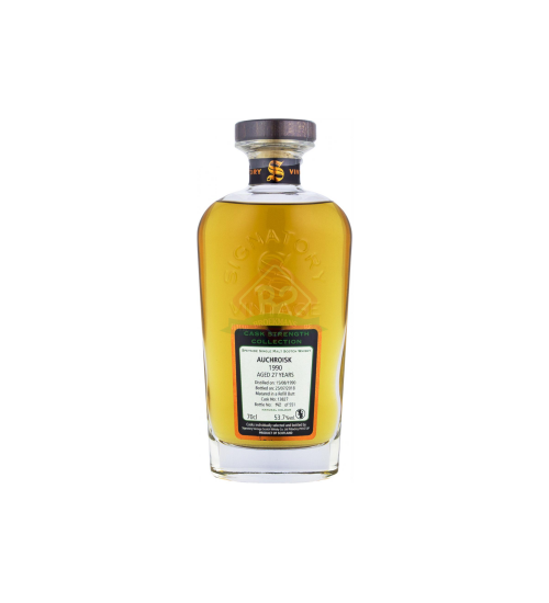 Auchroisk 1990 27y (Signatory - Cask Collection) Tube Incl.