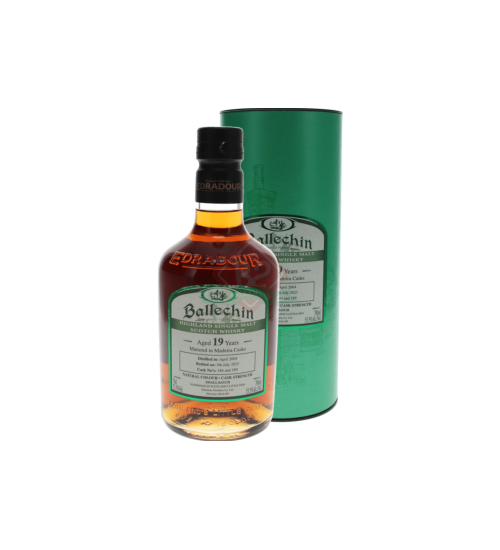 Ballechin 2004 19y Small Batch Madeira Tube Incl.