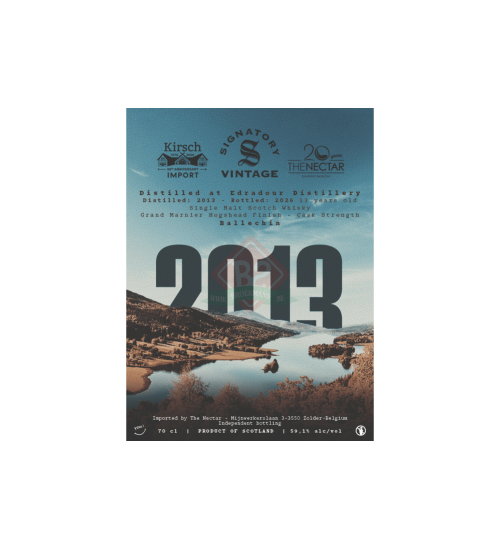 Ballechin 2013 13y Nectar & Kirsch - Grand Marnier Finish (Signatory - The Nectar And Kirsch)