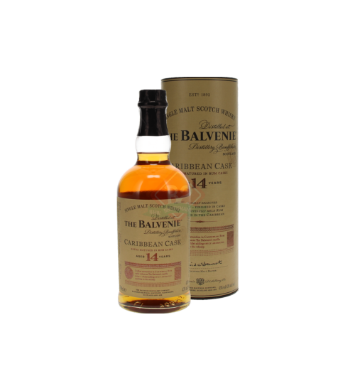 Balvenie 14y Caribbean Cask Tube Incl.