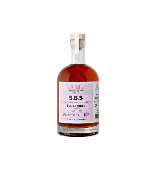 Belize 2005 (1423 Single Barrel Selection) Boîte Incl.