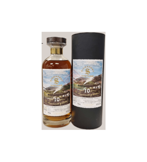 Blair Athol 2015 10y (Signatory - Monuments Of Scotland) Tube Incl.