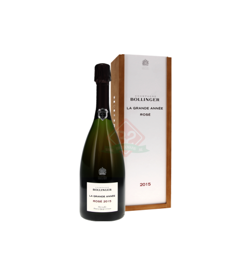 Bollinger Rose Grande Annee 2015 Boîte Incl.