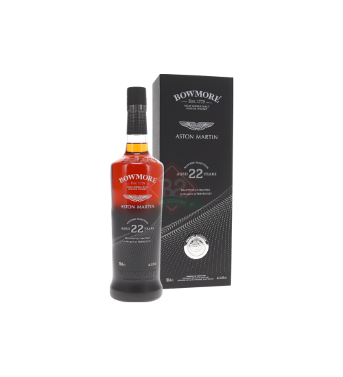 Bowmore 22y Aston Martin Masters' Selection Incl. Doos