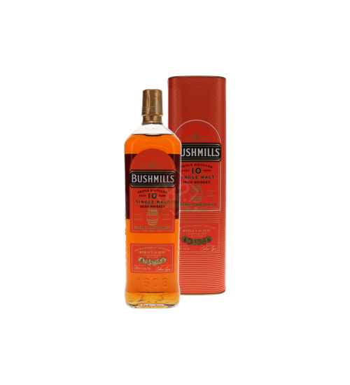 Bushmills 10y Sherry Cask Finish 1l Tube Incl.