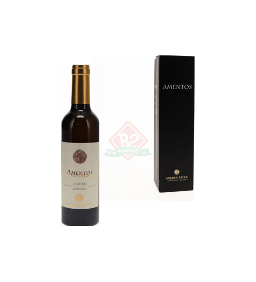 Cantine Sardus Pater Amentos Moscato Di Cagliari 2022 Demi (37,5cl) Incl. Doos