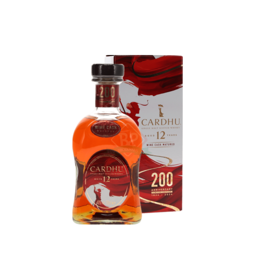 Cardhu 12y 200th Anniversary Wine Matured Incl. Box