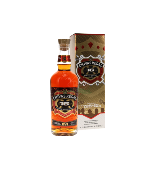 Chivas Regal 16y Charles Leclerc Limited Edition Incl. Doos