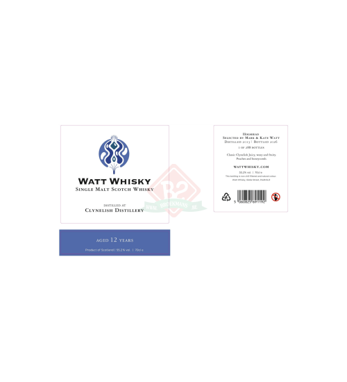 Clynelish 2013 12y (Campbeltown Whisky Company - Watt Whisky) *PRESALE*