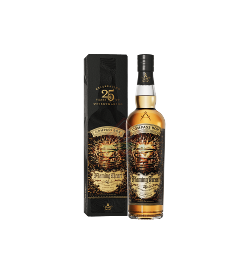 Compass Box Flaming Heart 25th Ann Boîte Incl.