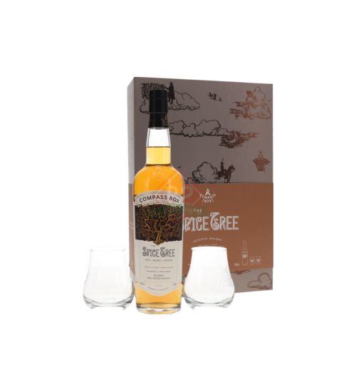 Compass Box Spice Tree + 2 Glazen