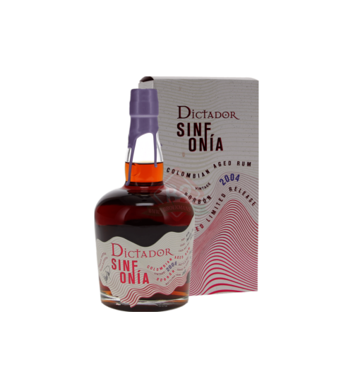 Dictador Sinfonia Bourbon 2004 Boîte Incl.