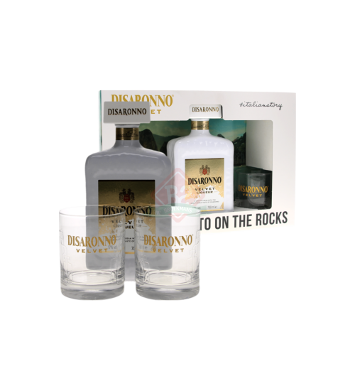 Disaronno Velvet + 2 Tumbler