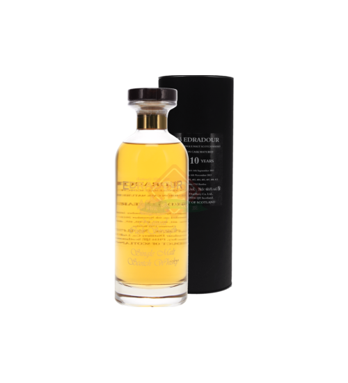 Edradour 10y Bourbon (Signatory Ibisco Decanter)