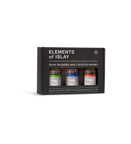 Elements Of Islay Gift Set 3x5cl (Cask Edition, Bourbon Cask & Sherry Cask)