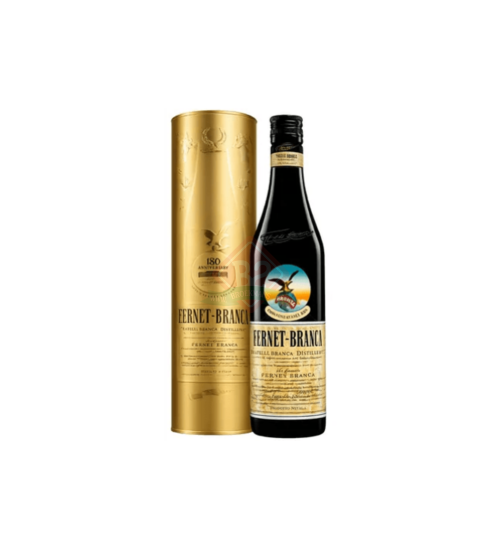 Fernet-Branca 180th Anniversary Limited Edition Metal Tin Tube Incl.