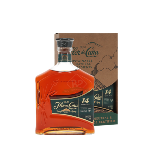 Flor De Cana 14y Incl. Doos