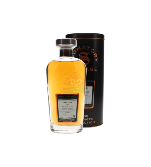Glen Keith 1993 (Signatory - Cask Collection) Incl. Tube