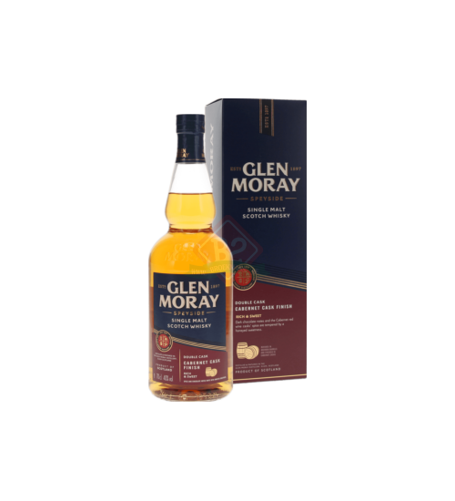 Glen Moray Cabernet Finish Incl. Doos