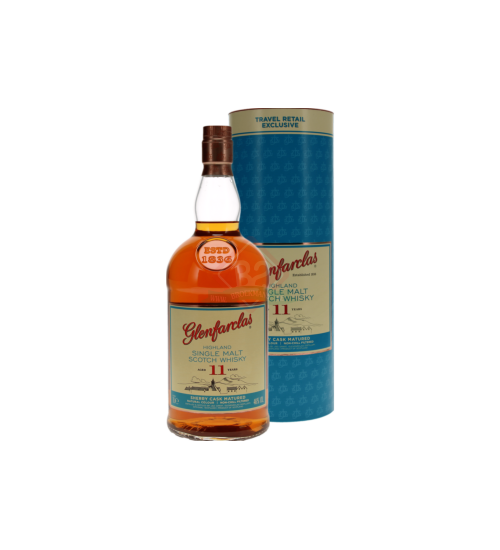 Glenfarclas 11y Sherry 1l Tube Incl.