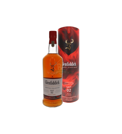 Glenfiddich Perpetual Collection Vat 02 Rich & Dark 1l Tube Incl.