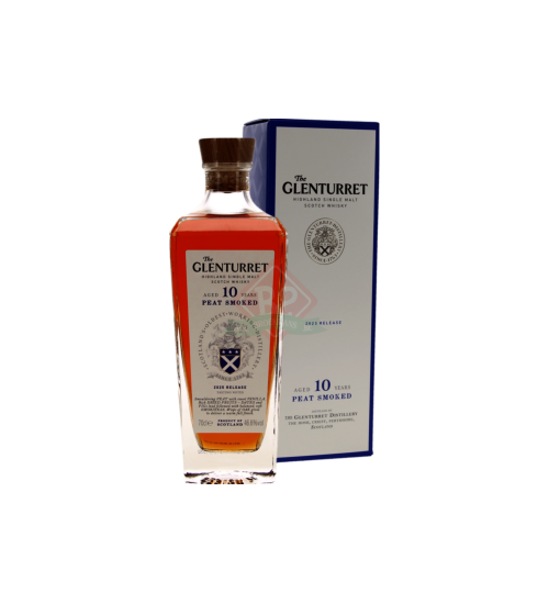 Glenturret 10y Peat Smoke 2025 Boîte Incl.
