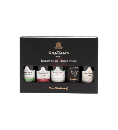 Graham's 5x5cl Incl. Box
