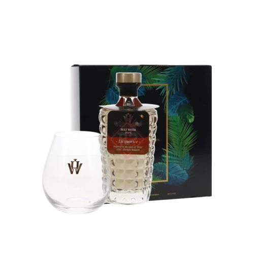 Holy Water Licquorice 50cl + Glas