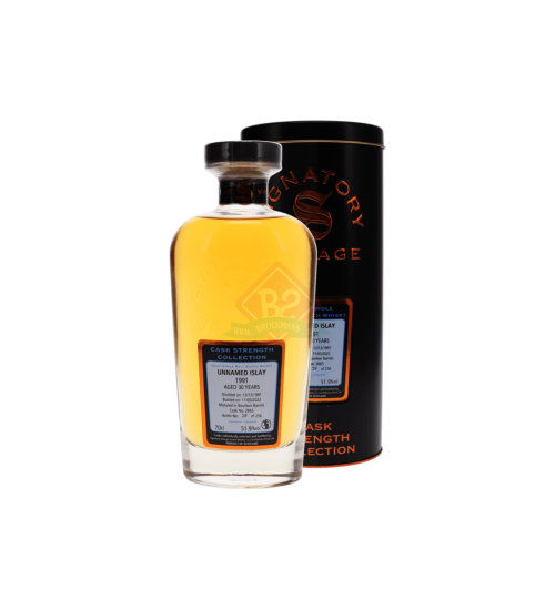 Islay 1991 30y 51,90° (Signatory - Cask Collection) Incl. Tube