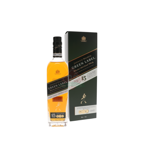 Johnnie Walker Green Label 15y Incl. Doos