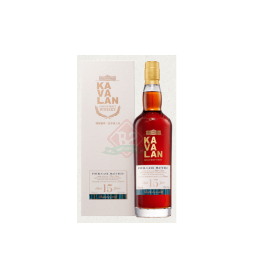 Kavalan 15y Four Cask Matured Boîte Incl.