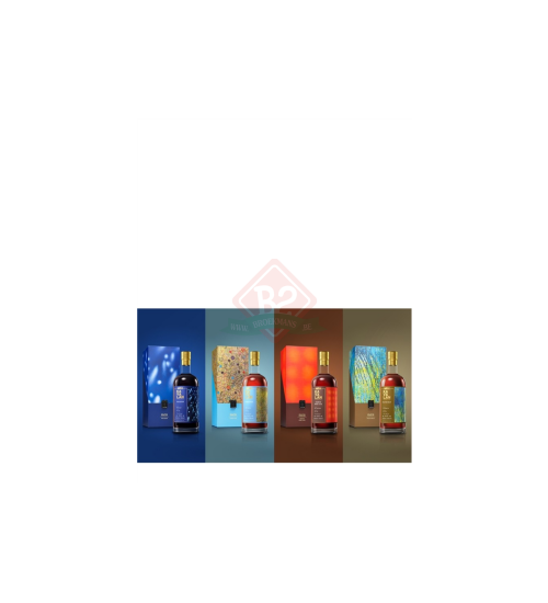 Kavalan Paul Chiang 4x1l (Puncheon53,2°, Virgin Oak54°, French Wine Cask65°, Peated Malt54°)