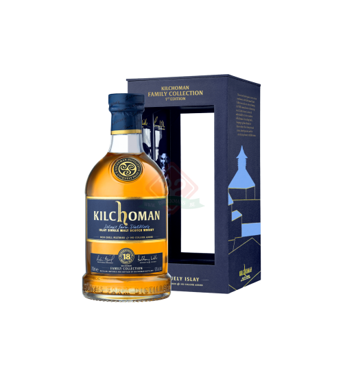 Kilchoman Family Collection Ex Bourbon 18y Incl. Box