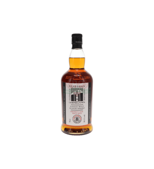 Kilkerran 8y Cask Strength Sherry (Schade: Etiket vuil, beschadigd of ontbrekend)
