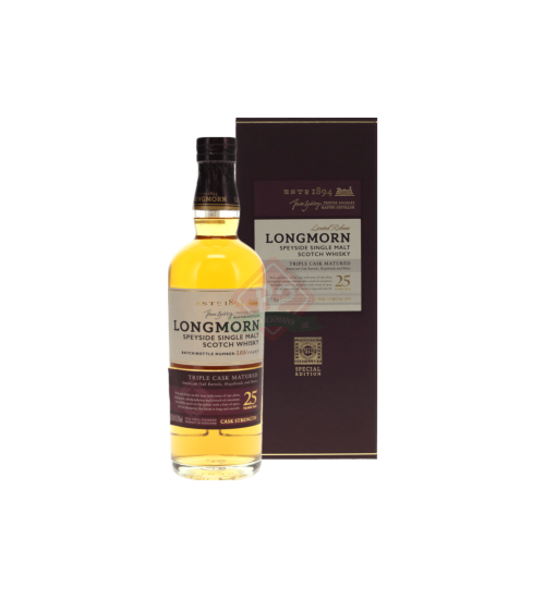 Longmorn 25y Triple Cask Cask Strength