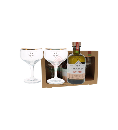 Maredsous Invictus 50cl + 2 Glasses