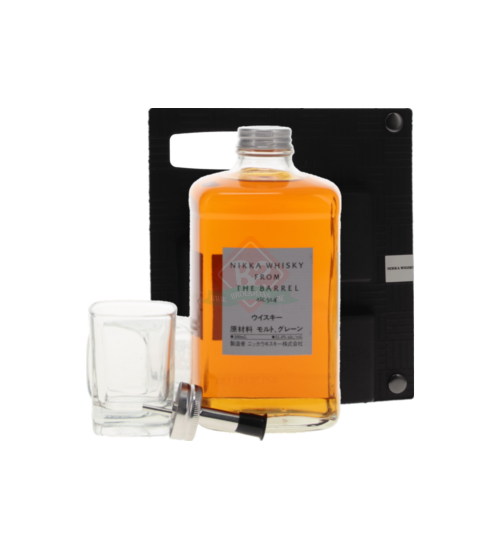 Nikka From The Barrel Silhouette + 2 Verres