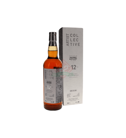 Old Pulteney 2008 12y Artist (Signatory - Artist Edition) Incl. Doos