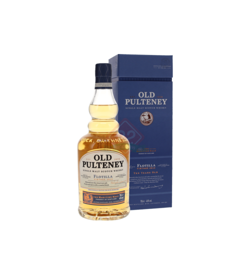 Old Pulteney 2012 10y Flotilla Boîte Incl.