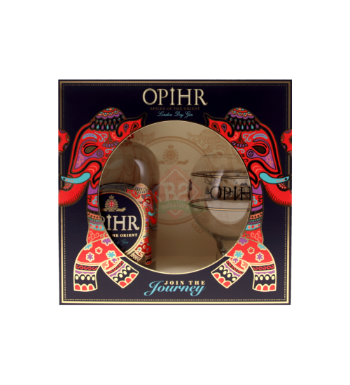 Opihr Spiced Gin + Glas
