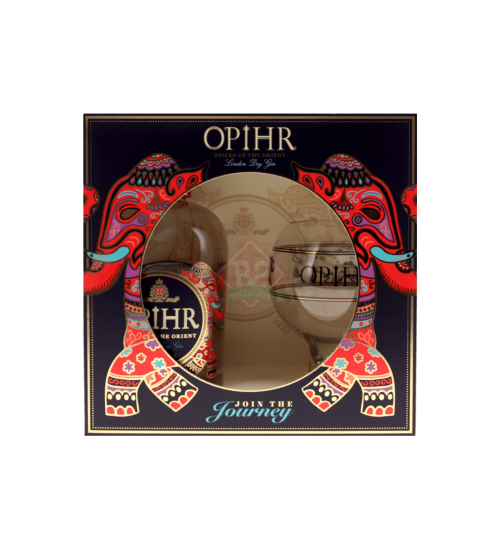 Opihr Spiced Gin + Glas