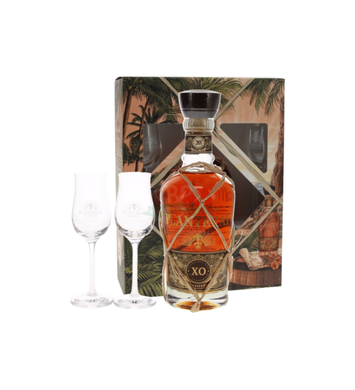 Planteray Barbados XO + 2 Verres (Planteray Blend)
