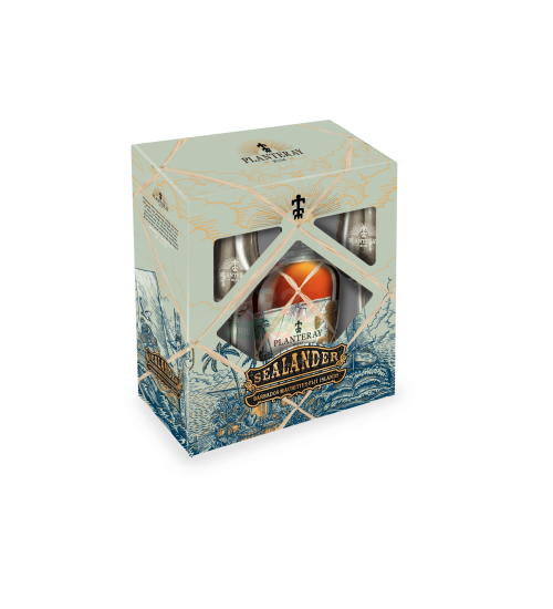 Planteray Sealander + 2 Glazen (Planteray Blend)