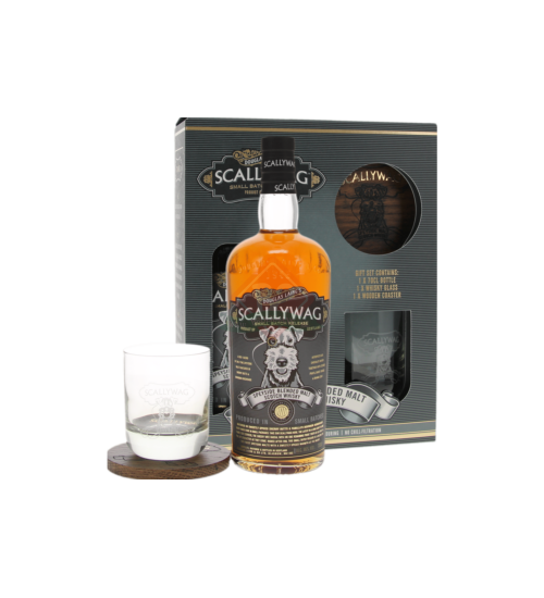 Scallywag + Glas & Coaster (Douglas Laing Regional Malts)