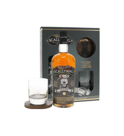 Scallywag + Glas & Coaster (Douglas Laing Regional Malts)