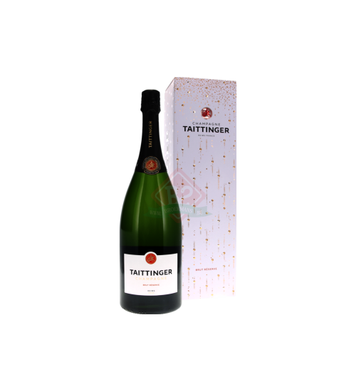 Taittinger Brut Reserve Magnum (1,5l) + Giftbox Incl. Doos